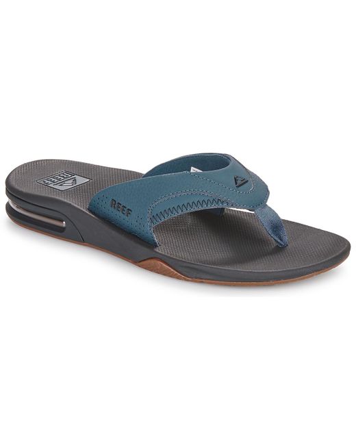 Reef Blue Flip Flops / Sandals (shoes) Fanning for men