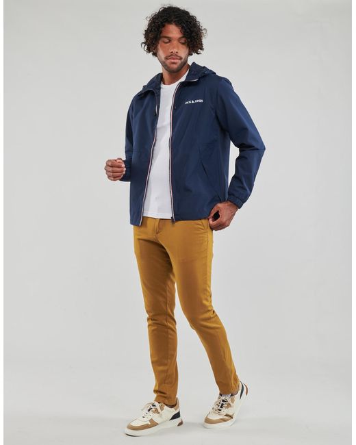 Jack & Jones Brown Trousers Jpstmarco Jjbowie Sa for men