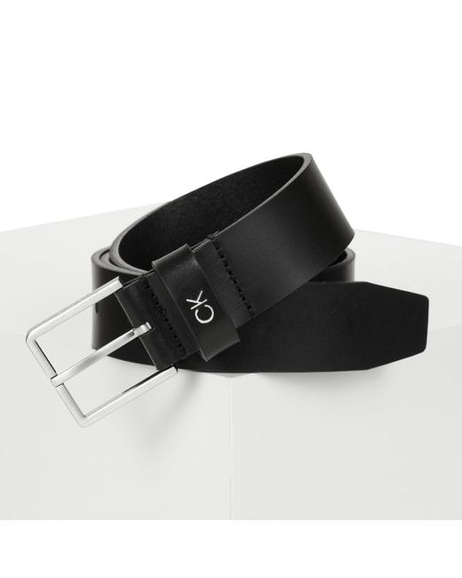 Calvin Klein Black Belt Formal Belt 3.5cm for men
