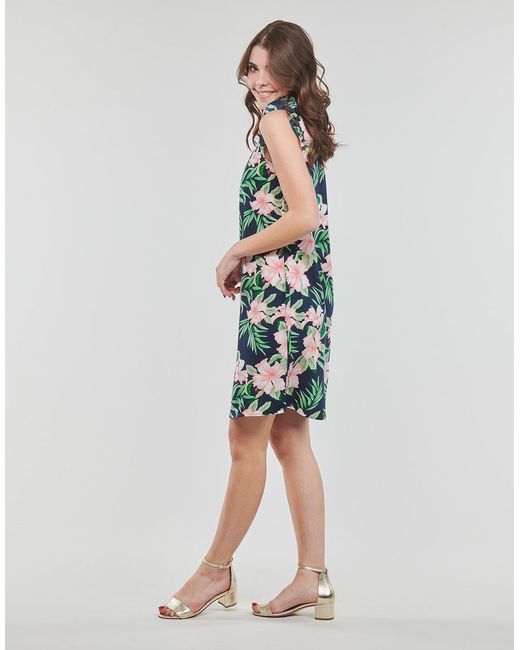 ONLY Green Dress Onlsylvie Fr Life S/s Frill Dress