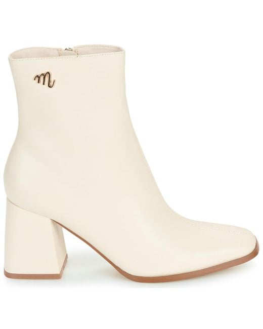 Moony Mood Natural Low Ankle Boots Martine