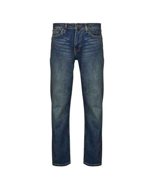 Jack & Jones Blue Skinny Jeans Jjiclark Jjvintage Cb 169 for men