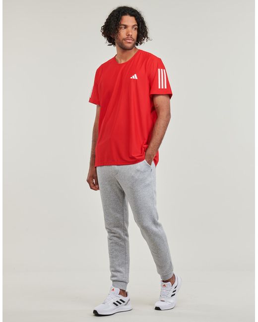 Adidas Red T Shirt Otr B Tee for men