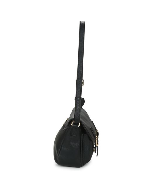 Hexagona Black Shoulder Bag Toscane