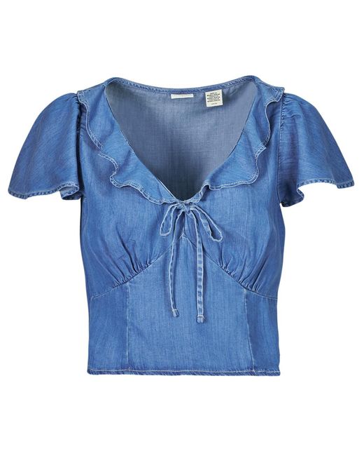 Levi's Blue Blouse Mylene Blouse