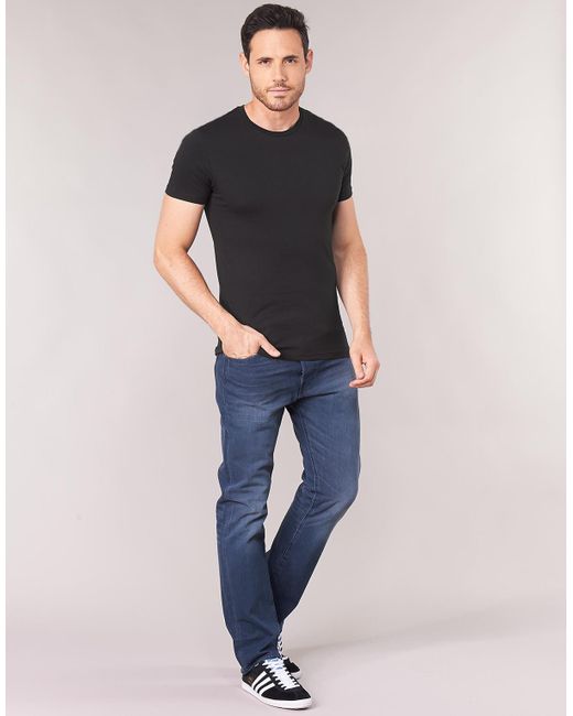 Levi's Black Slim 2-pack Crewneck Tee for men
