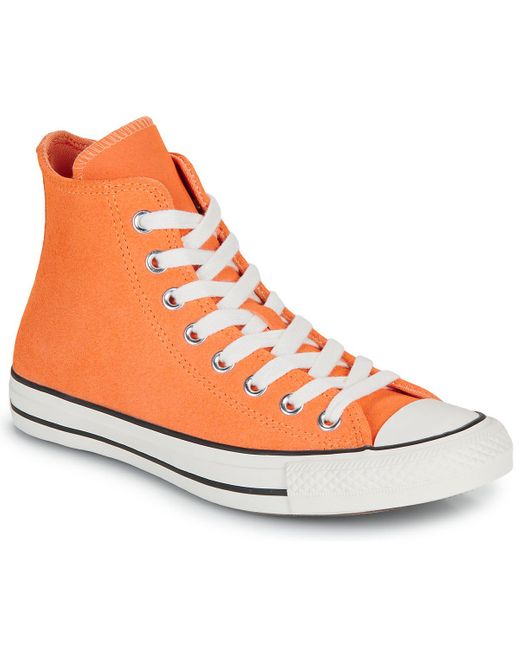 Converse Blue Shoes (high-top Trainers) Chuck Taylor All Star Colorful Suede