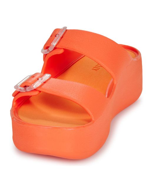 Lemon Jelly Orange Mules / Casual Shoes Fenix