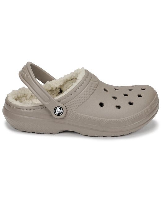 CROCSTM Gray Clogs (shoes) Classic Lined Clog