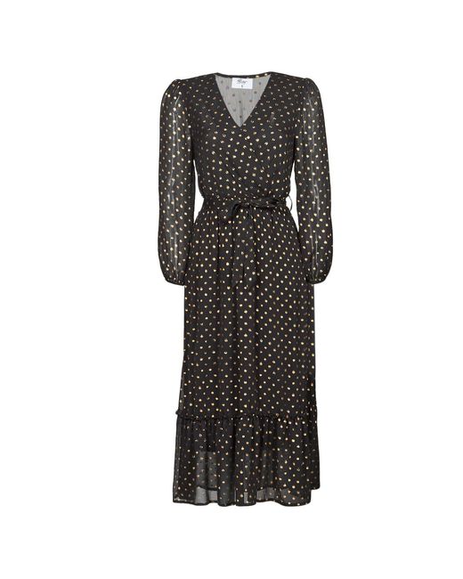 Betty London Black Vilette Long Dress