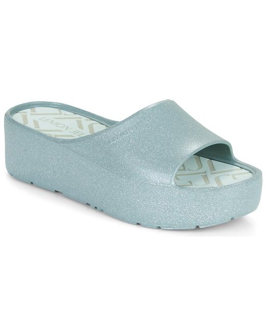Lemon Jelly Blue Mules / Casual Shoes Fiorella