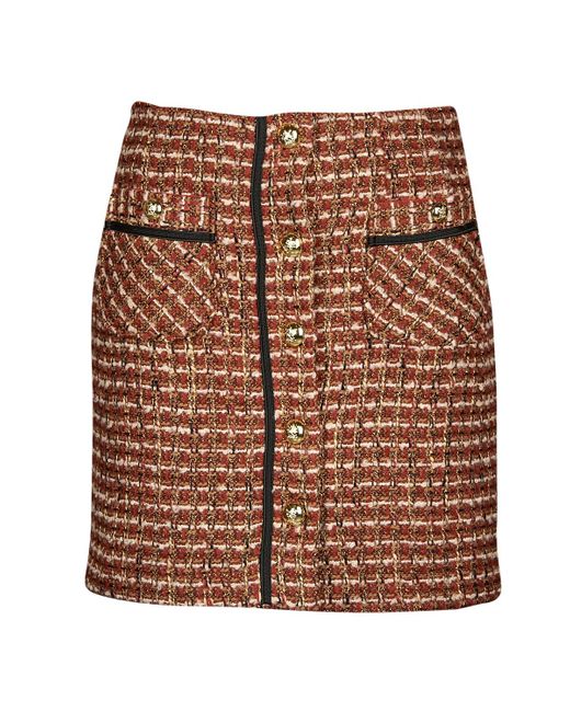 Moony Mood Brown Lycerie Skirt