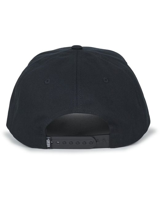 Vans Black Cap M Drop V Logo Snapback