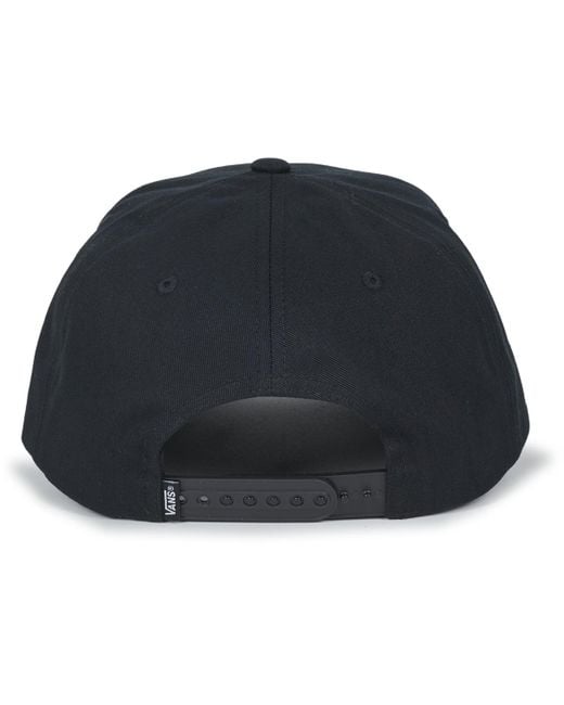 Vans Black Cap M Drop V Logo Snapback