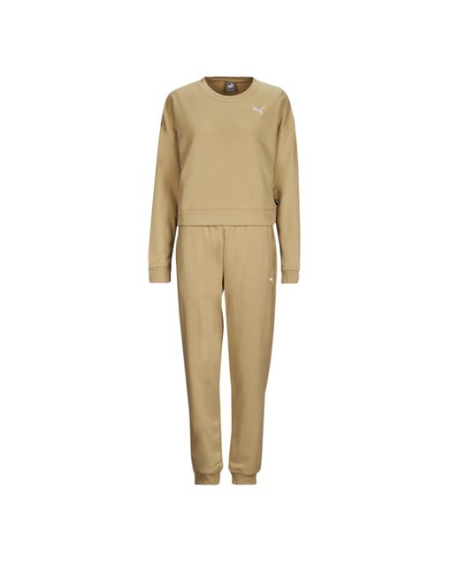 PUMA Natural Tracksuits Loungewear Suit Tr