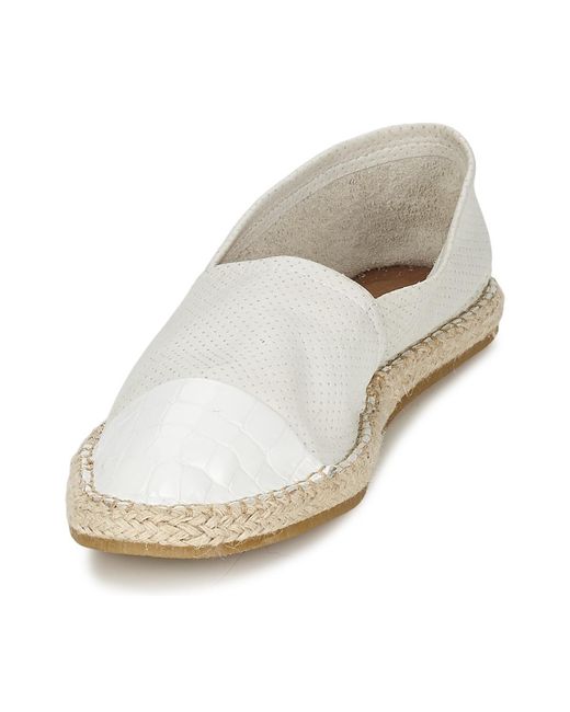 Elia B White Chica Slip-ons (shoes)