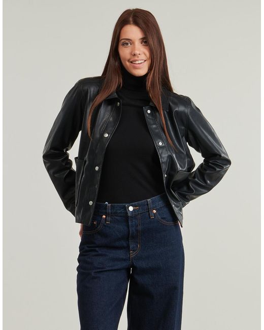 Vila Black Over Shirts Vihellium