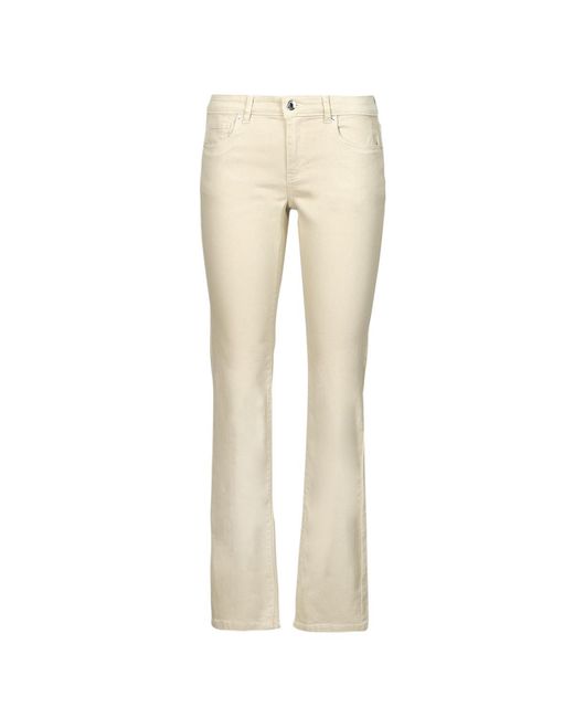 Vero Moda Natural Straight Trousers Vmwild