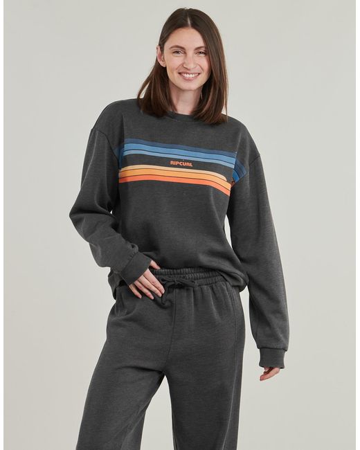 Rip Curl Gray Sweatshirts High Tide Surf Crew