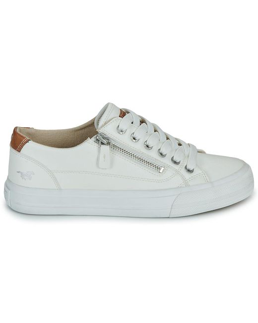 Mustang Blue Shoes (trainers) 26m0222013-white