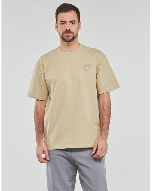 Fila Natural T Shirt Brovo Oversized Tee for men