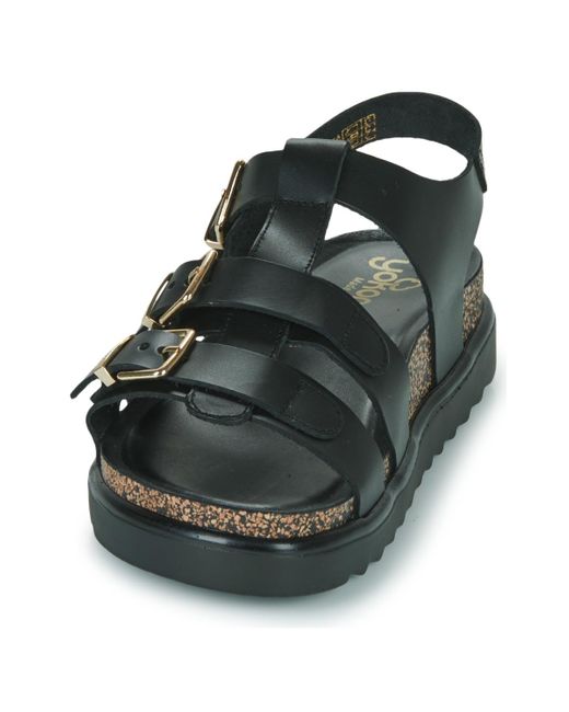 Yokono Black Sandals Tunez