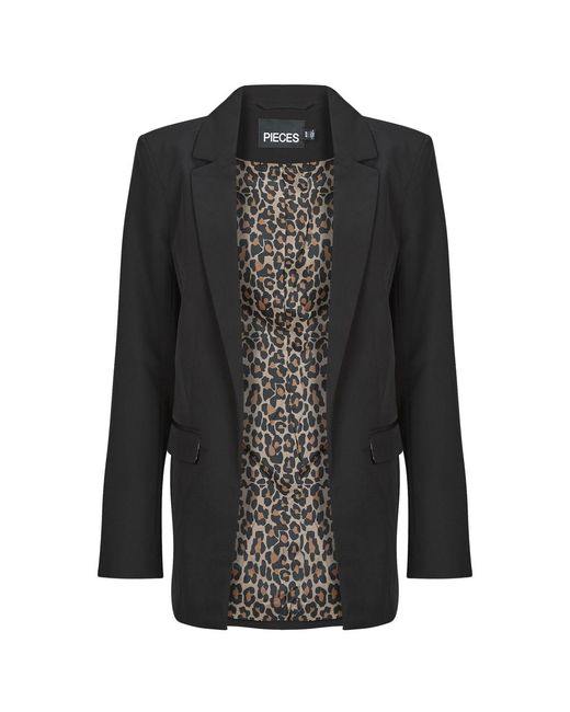 Pieces Black Jacket Pcbozzy