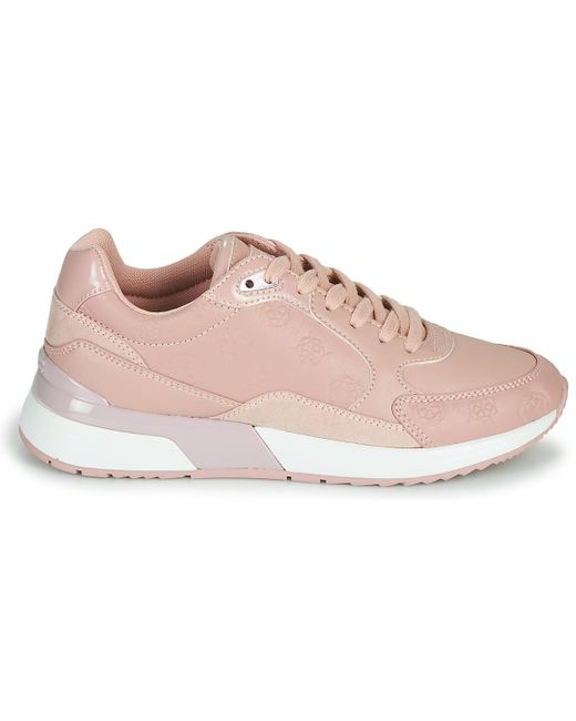 Guess Moxea 2 Shoes (trainers) in Pink - Save 19% - Lyst