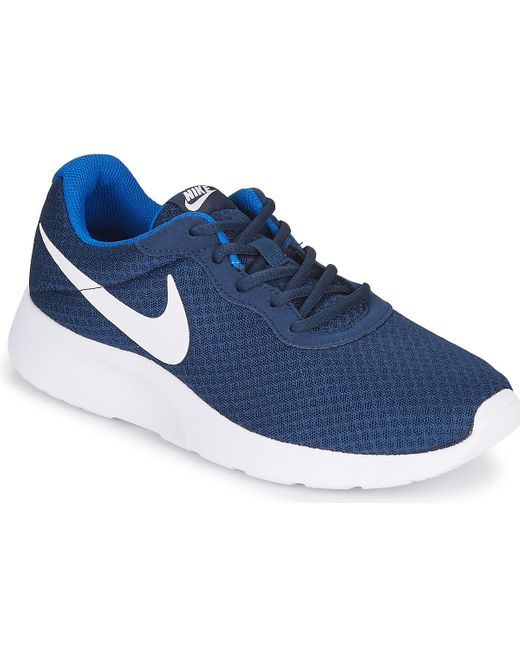 Nike Tanjun Shoes (trainers) in Blue for Men - Save 13% | Lyst UK