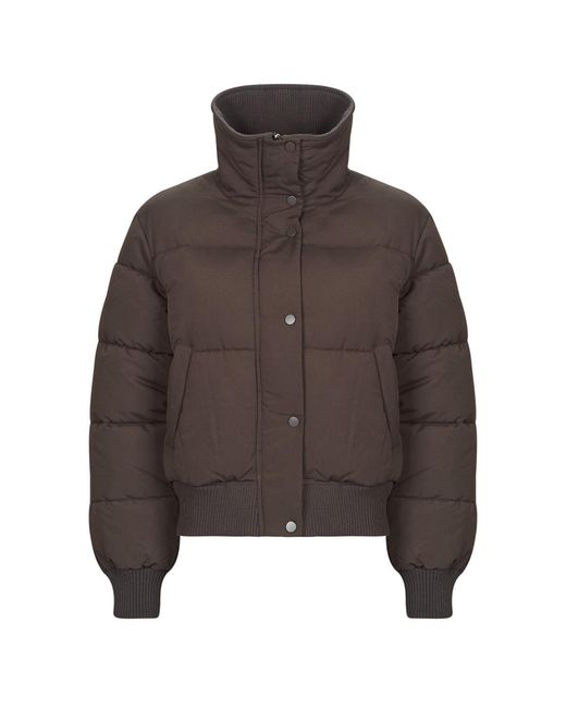 Jdy Brown Duffel Coats Nelson Short Puffer