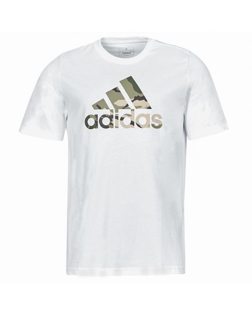 Adidas White T Shirt M Camo G T 1 for men