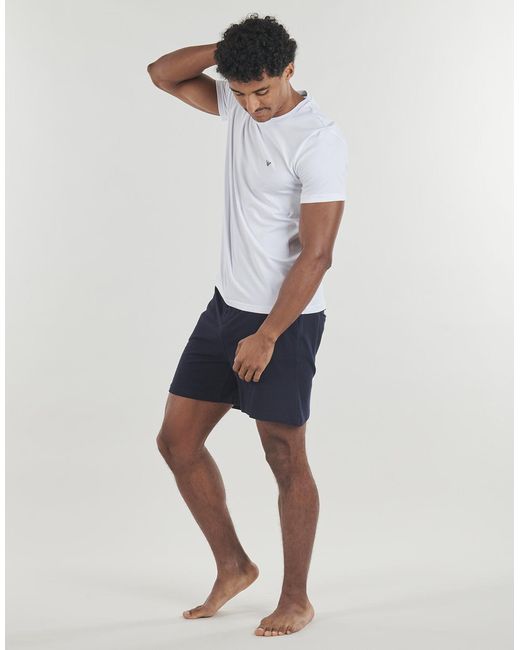 Emporio Armani Blue T Shirt Em000391 Pack De 2 for men