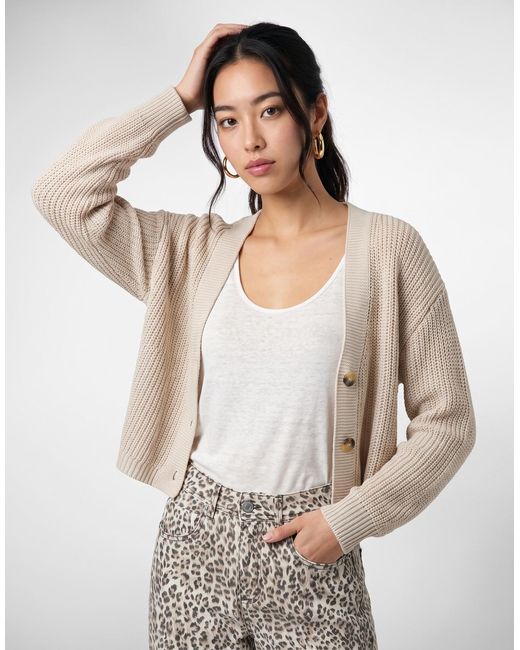ONLY Natural Cardigans Onlcarol Nice L/s Cardigan