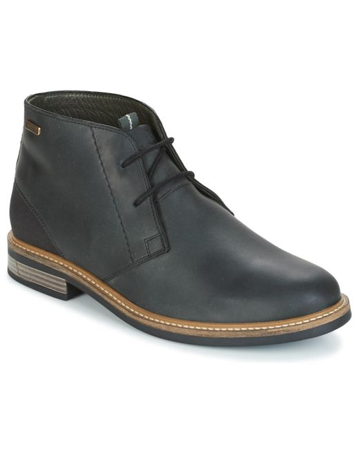 Barbour Blue Mid Boots Redhead for men