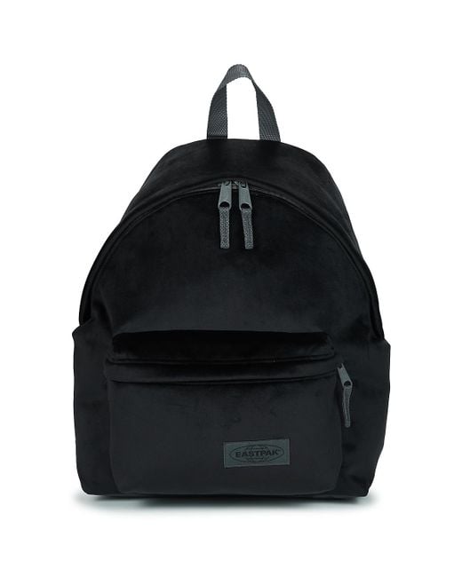 Eastpak Black Backpack Padded Pak'r Soft Velvet 24l