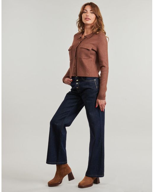 Les Petites Bombes Blue Flare / Wide Jeans Manuella