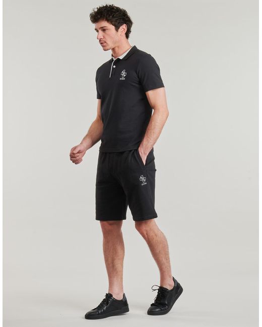 Guess Black Shorts Clovis for men