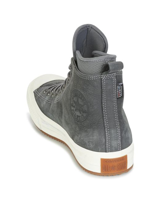 Converse Chuck Taylor Wp Boot Nubuck Hi Mason/egret/gum Shoes (high-top Trainers) in Grey (Grey) for Men - Save 18% - Lyst