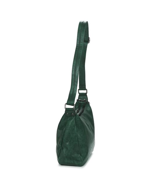 Moony Mood Green Peronile Shoulder Bag