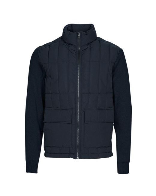 Jack & Jones Blue Jprblamason Hybrid Jkt Jacket for men