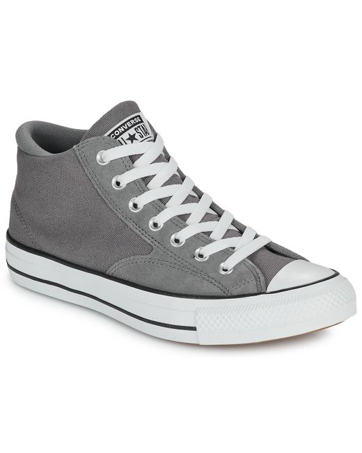 Converse Gray Shoes (high-top Trainers) Chuck Taylor All Star Malden Street Canvas Suede for men