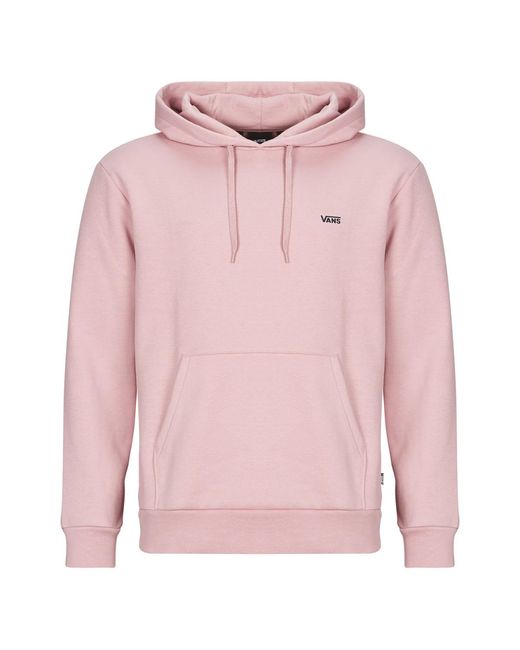 Vans Pink Hoodies Left Chest Po for men