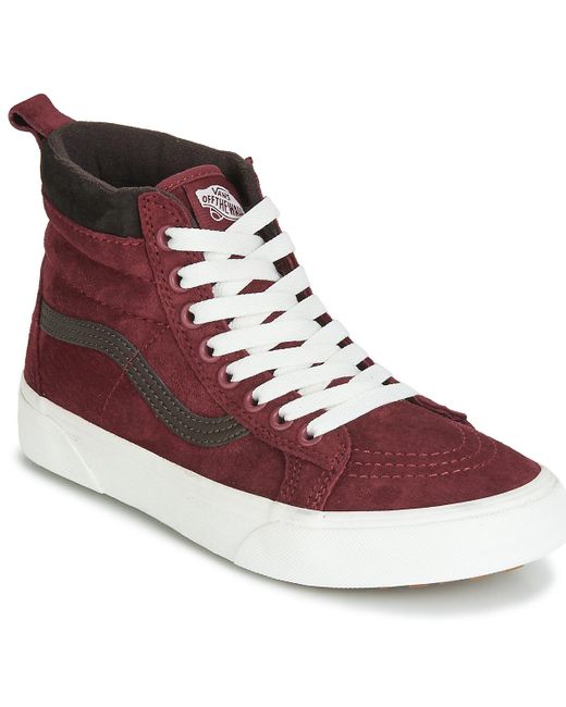 vans red maroon