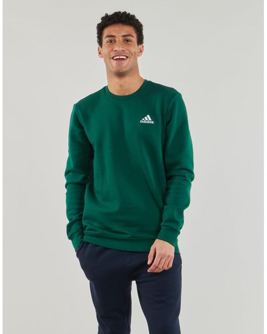 Adidas Green Sweater M Feelcozy Swt for men