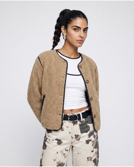 ONLY Natural Jacket Onlines Teddy
