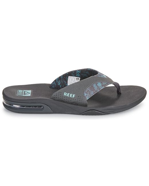 Reef Gray Flip Flops / Sandals (shoes) Fanning for men