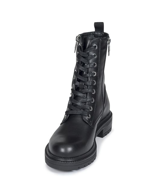 MTNG Black Mid Boots 54774