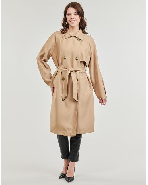 Vero Moda Natural Trench Coat Vmdoreen
