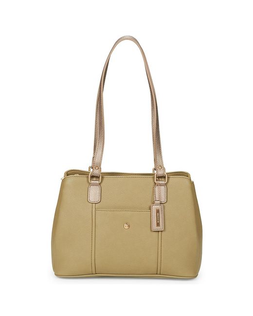 Hexagona Metallic Shoulder Bag Abi