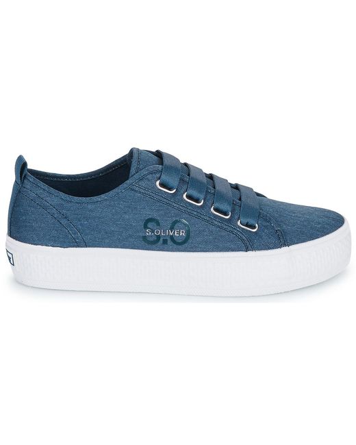 S.oliver Blue Shoes (trainers) 5-23611-44-805